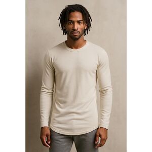 FEAR OF GOD Gray 100% Cotton Pullover Sweatshirt Top   Mens Size Large